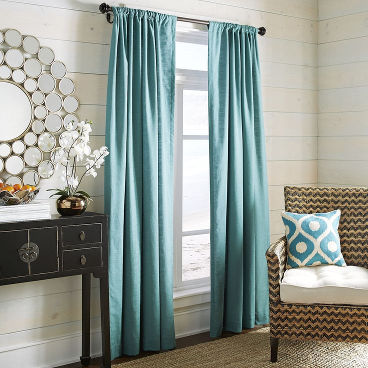 Teal Living Room Curtains
 Whitley Curtain Teal Pier 1 Imports