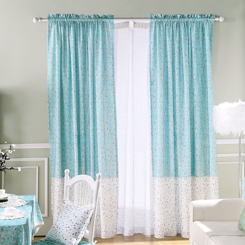 Teal Living Room Curtains
 Window Curtains For Living Room Country Drapery Pattern