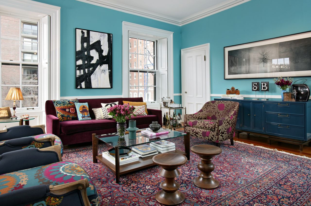 Teal Living Room Ideas
 The Texture of Teal and Turquoise – A Bold and Beautiful