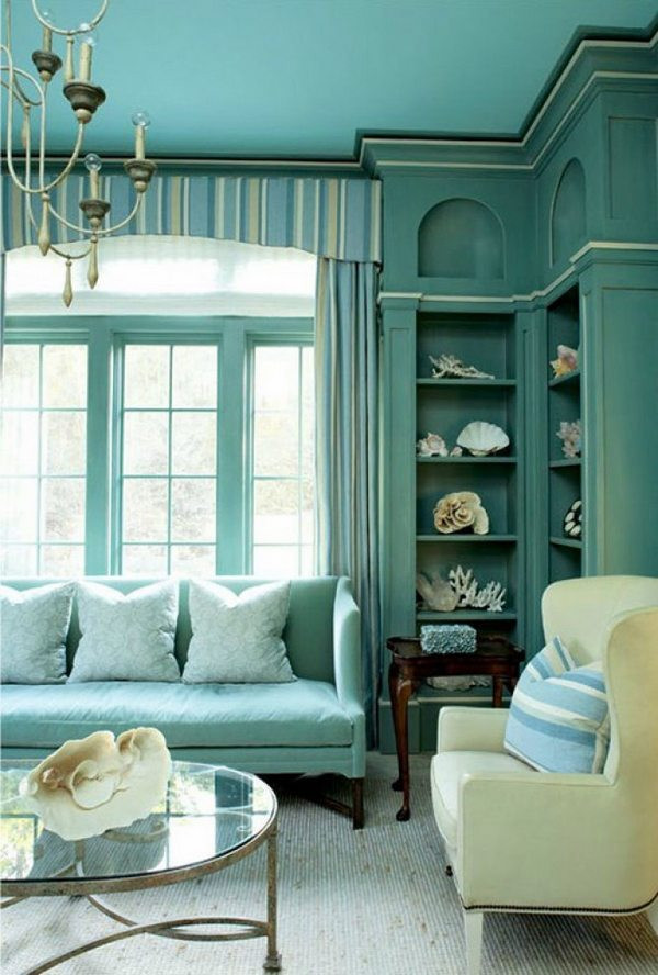 Teal Living Room Ideas
 Teal living room design ideas – trendy interiors in a bold