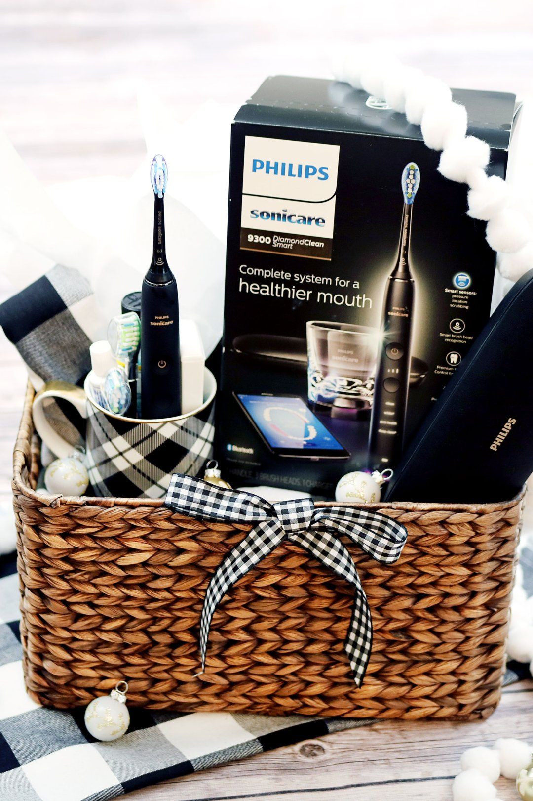 Technology Gift Basket Ideas
 Gift your Tech Savvy guy with the Philips Sonicare