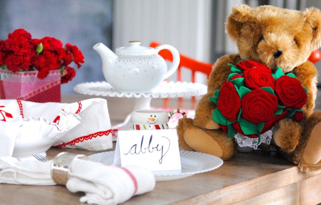 Teddy Bears Tea Party Ideas
 Valentine s Date Night with the Kids Fresh by FTD