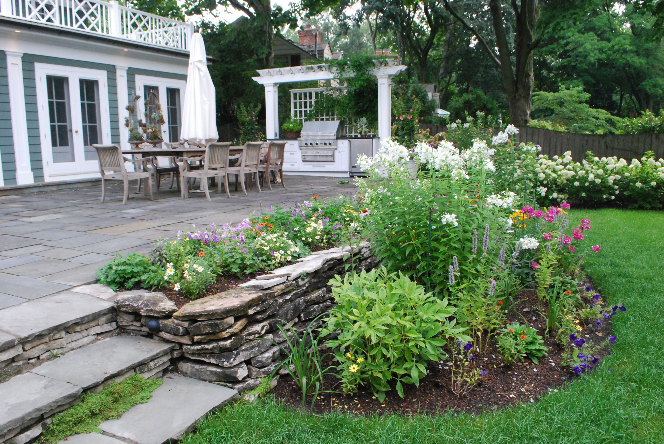 Terrace Landscape Backyard
 landscape layout