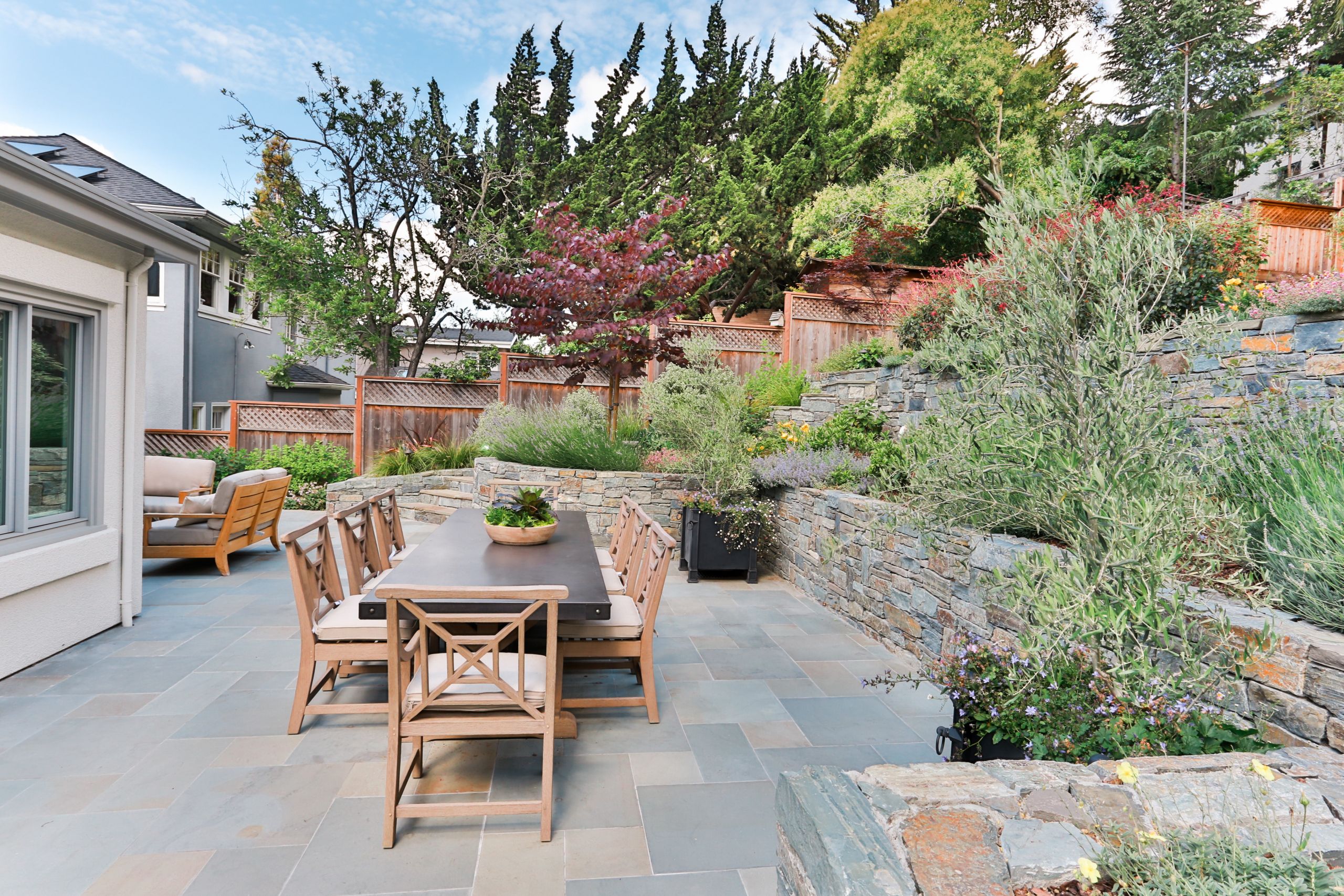 Terrace Landscape California
 Terraced Oakland Garden Gardenista