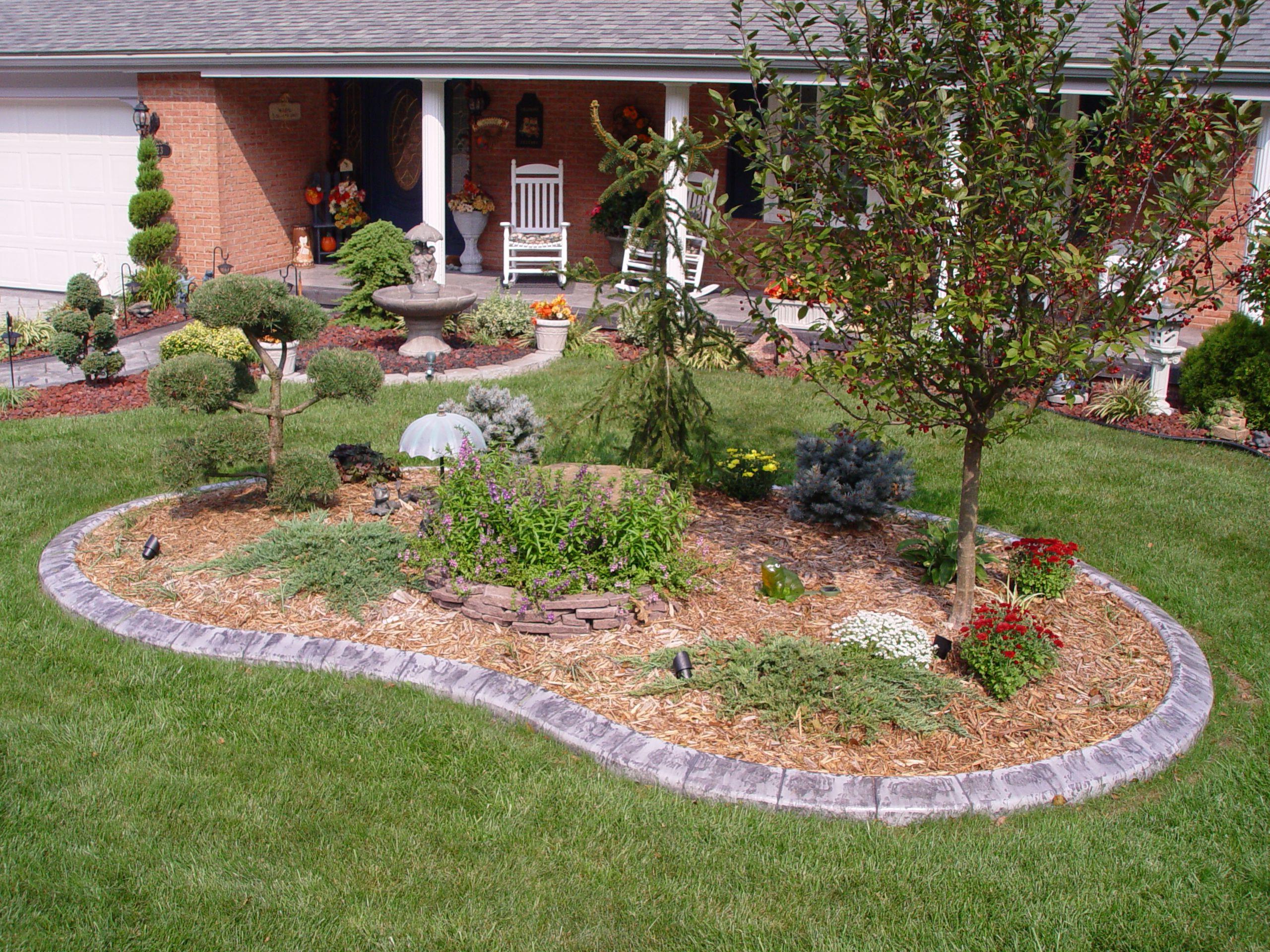 Terrace Landscape Curb Appeal
 Inspiring Landscape Curbing Contractors and landscape