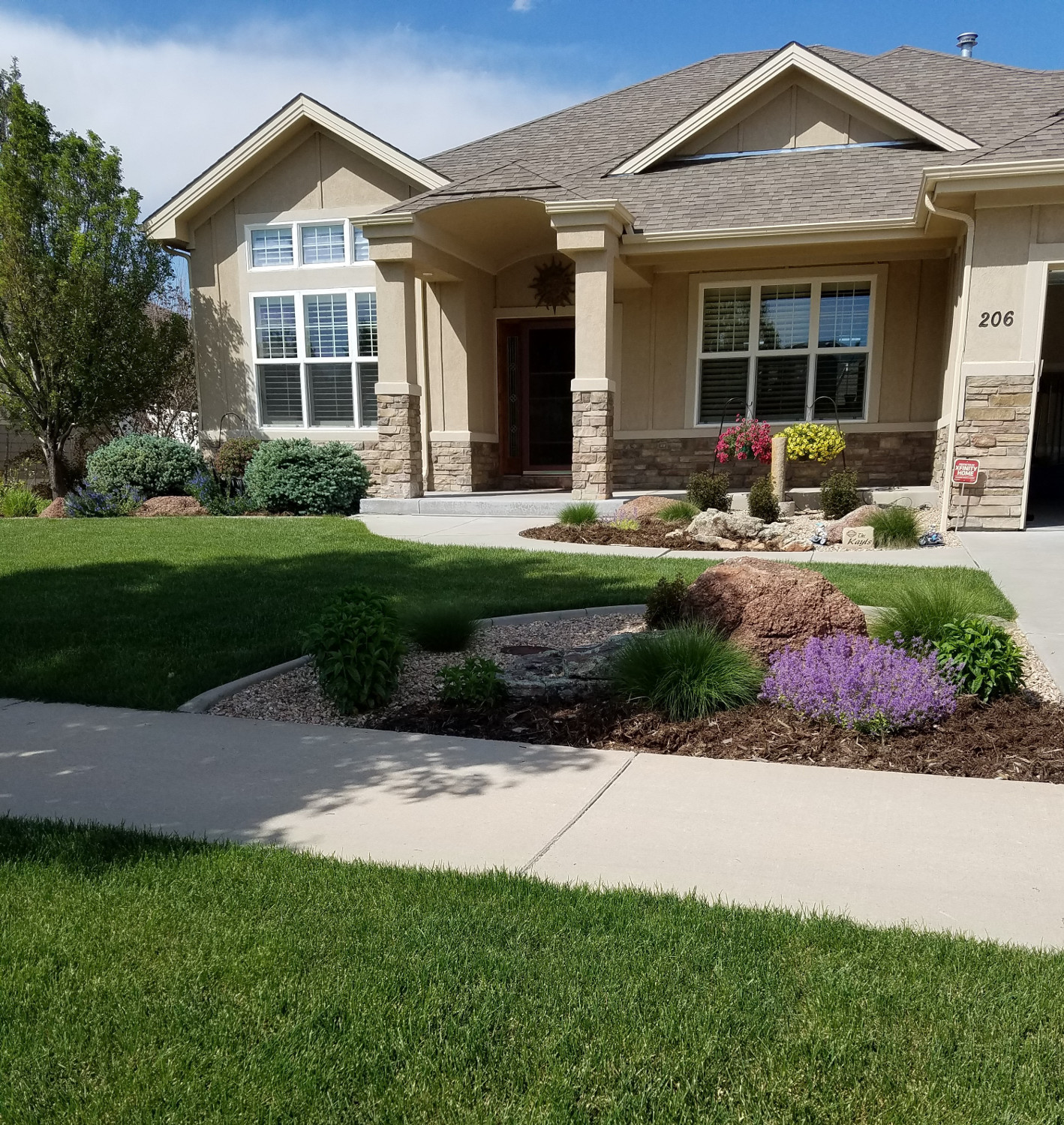 Terrace Landscape Curb Appeal
 Curb Appeal