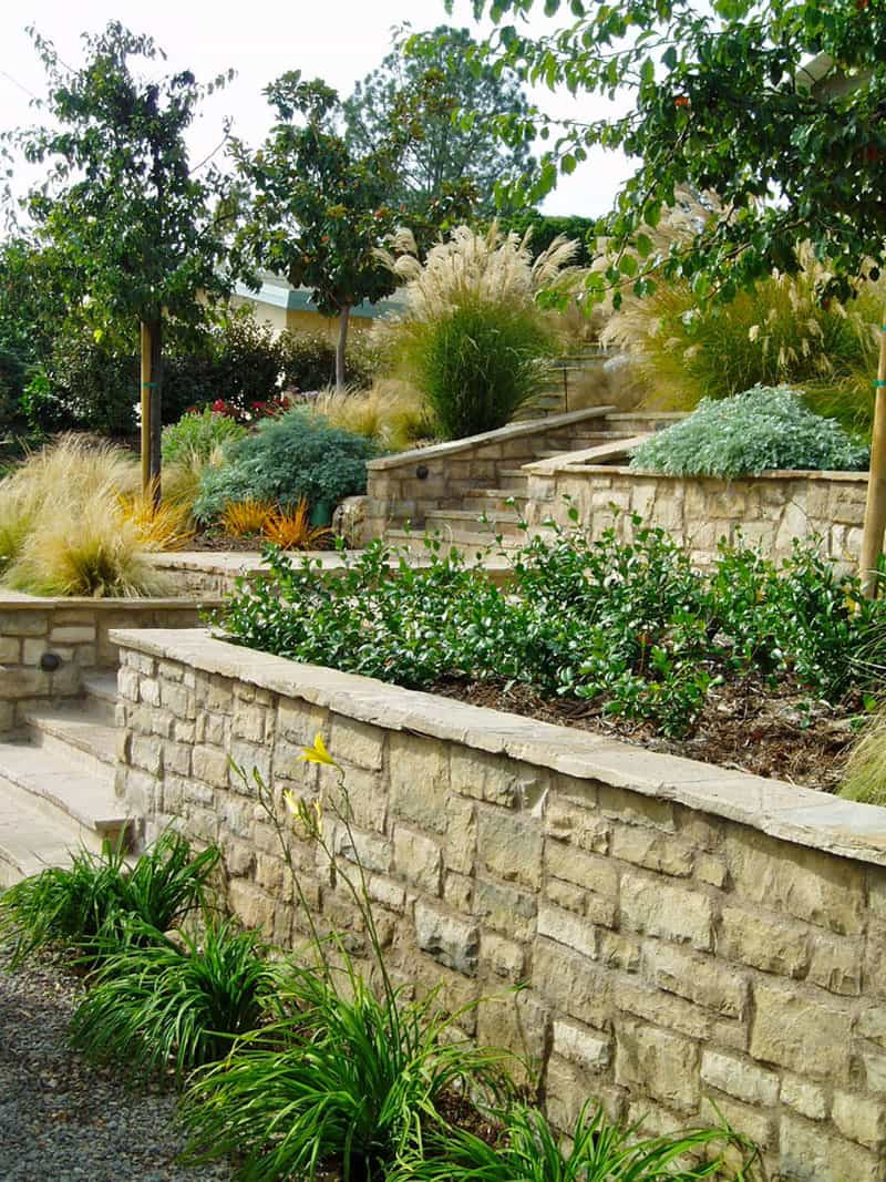 Terrace Landscape Design
 How To Turn A Steep Backyard Into A Terraced Garden