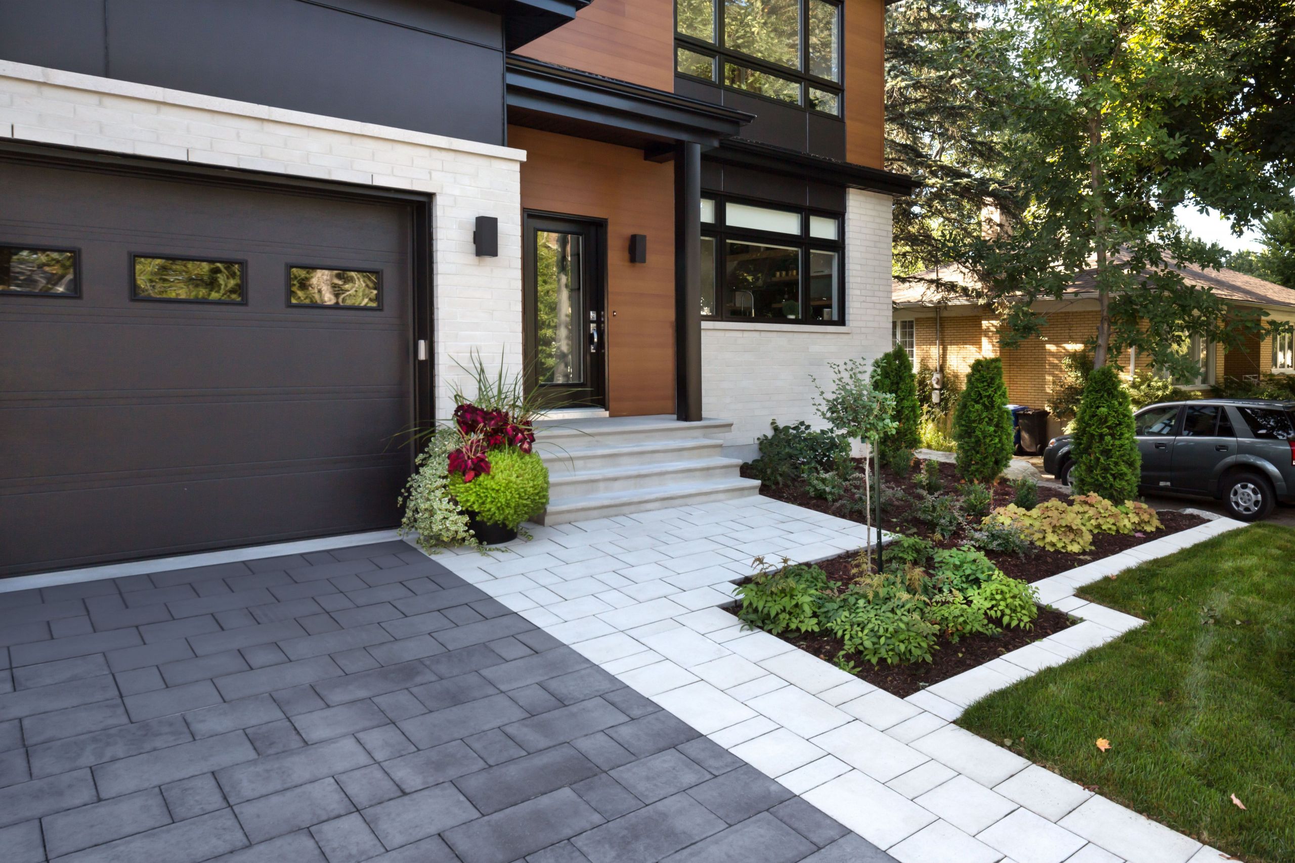 Terrace Landscape Driveway
 Perfect Patio Paver Design Ideas