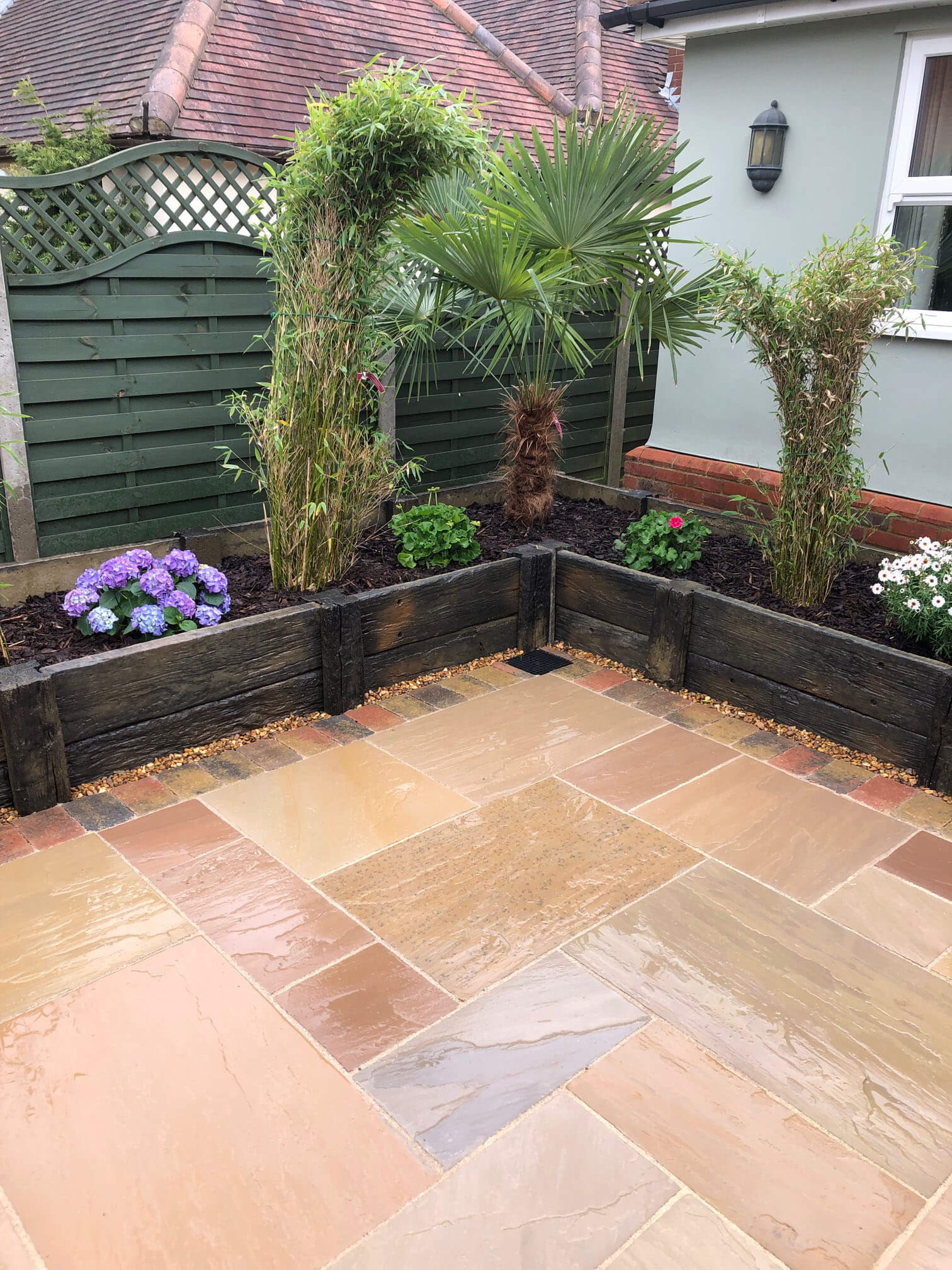 Terrace Landscape Driveway
 Datchworth Patio Garden Space