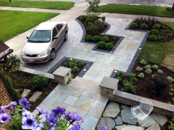 Terrace Landscape Driveway
 Top 60 Best Driveway Landscaping Ideas Home Exterior Designs