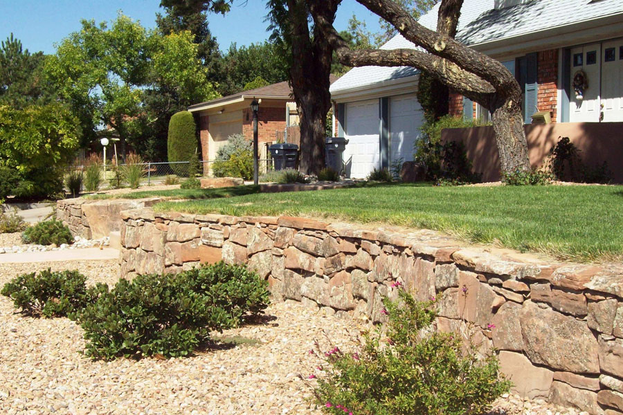 Terrace Landscape Front
 The Hilltop Landscape Architects and Contractors Stone