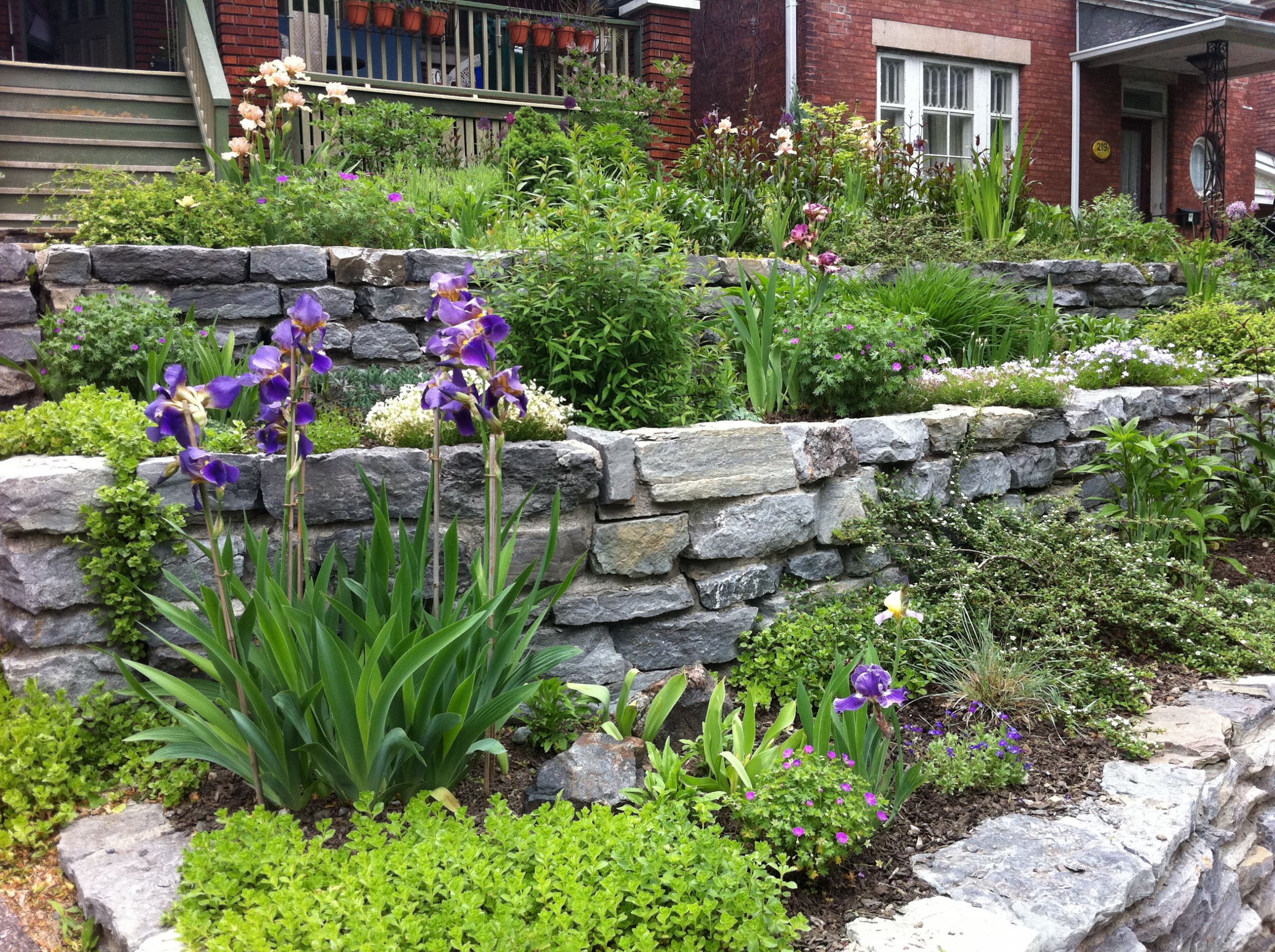 Terrace Landscape Garden
 Terraced garden renovation