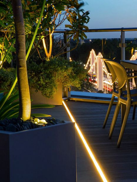 Terrace Landscape Lighting
 Garden lighting design