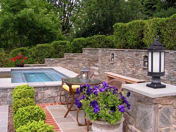 Terrace Landscape Pool
 Landscape and Garden Portfolio River s Edge Landscapes