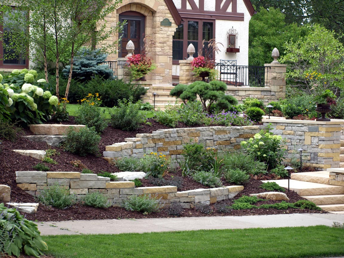 Terrace Landscape Stone
 Stone Terraced Gardens