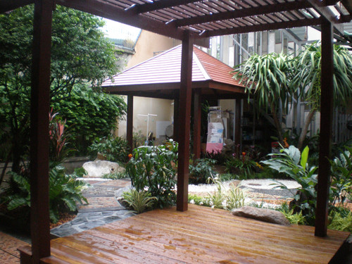 Terrace Landscape Tropical
 Tropical Patios and Terraces Thai Garden Design