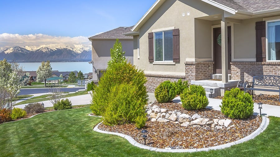 Terrace Landscape With Boulders
 Top 70 Best Rock Landscaping Ideas Boulder Designs