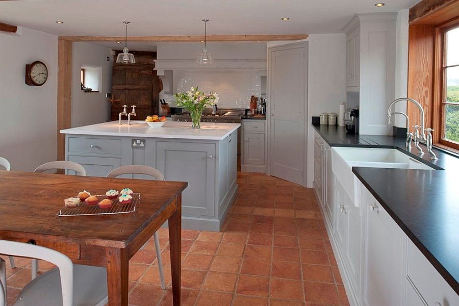 Terracotta Kitchen Floor Tiles
 20 Interiors That Embrace the Warm Rustic Beauty of