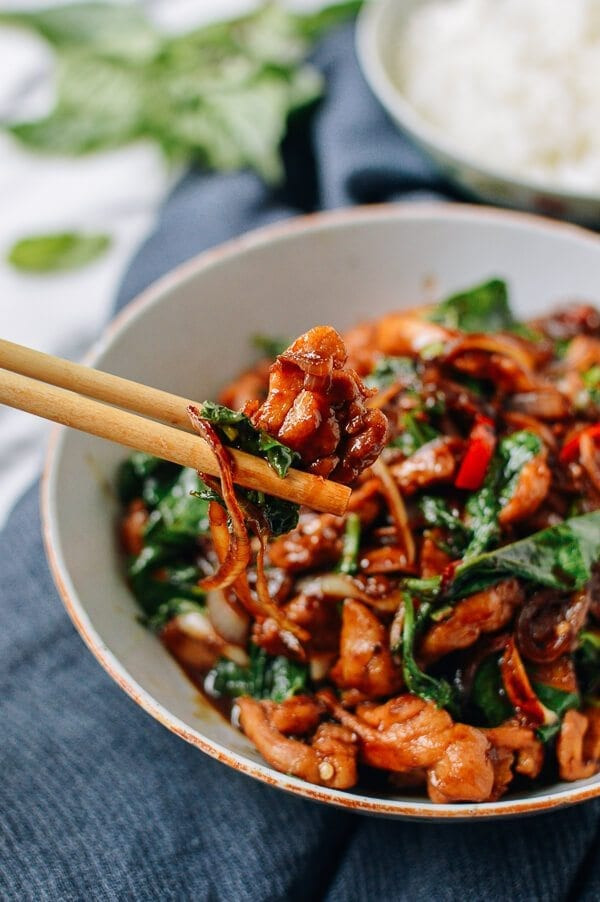 Thai Basil Stir Fry Recipes
 Thai Chicken Stir fry with Basil & Mint The Woks of Life