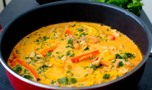 Thai Coconut Curry Chicken Recipes
 Dairy Free Thai Red Chicken Coconut Curry