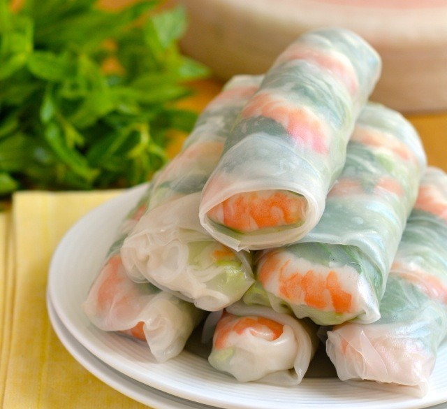 Thai Fresh Spring Rolls Recipes
 thai green curry & fresh spring rolls