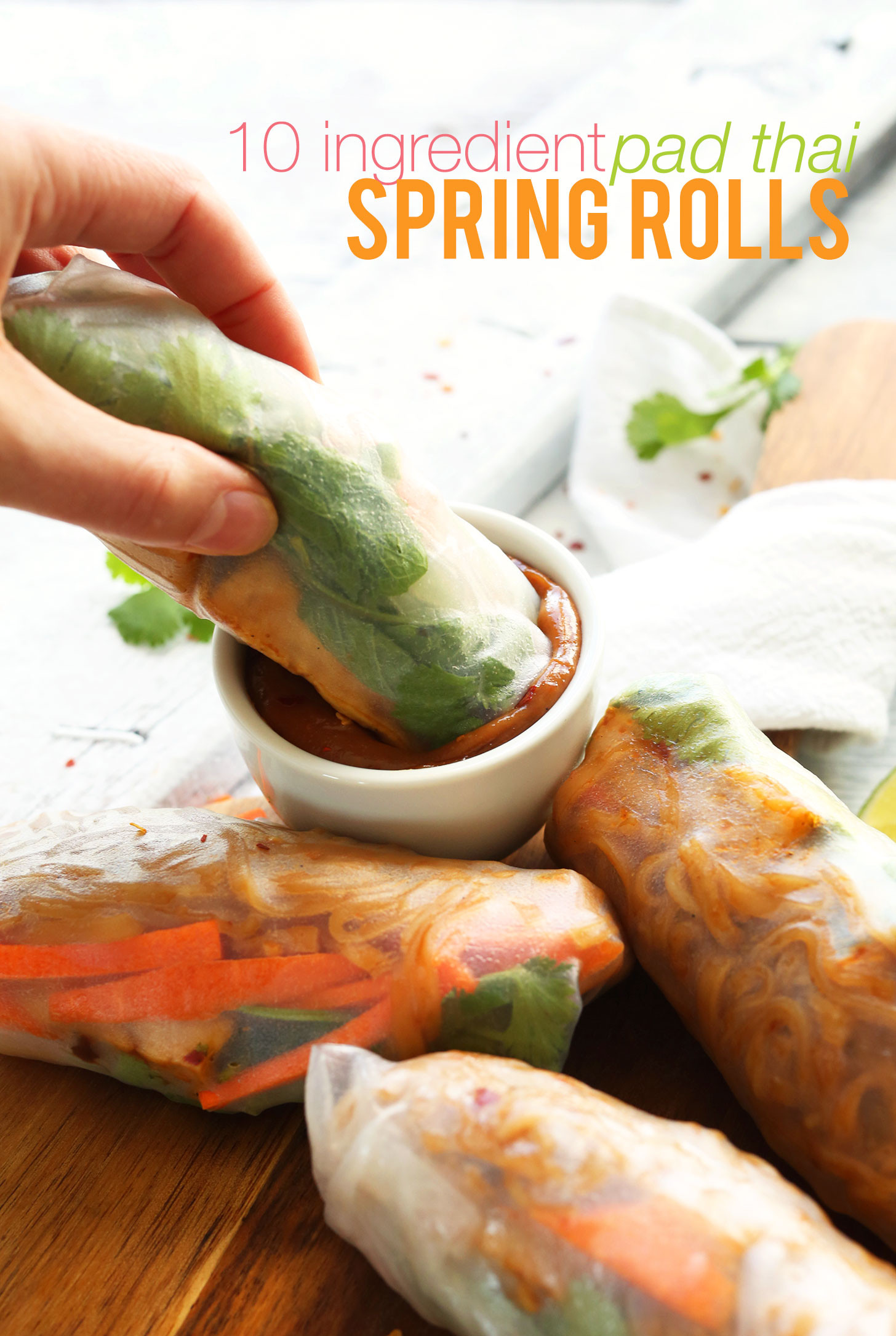 Thai Fresh Spring Rolls Recipes
 Pad Thai Spring Rolls