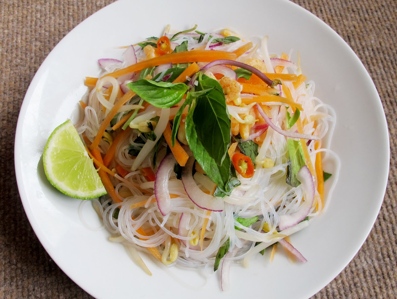 Thai Glass Noodles Salad
 Thai Glass Noodle Salad