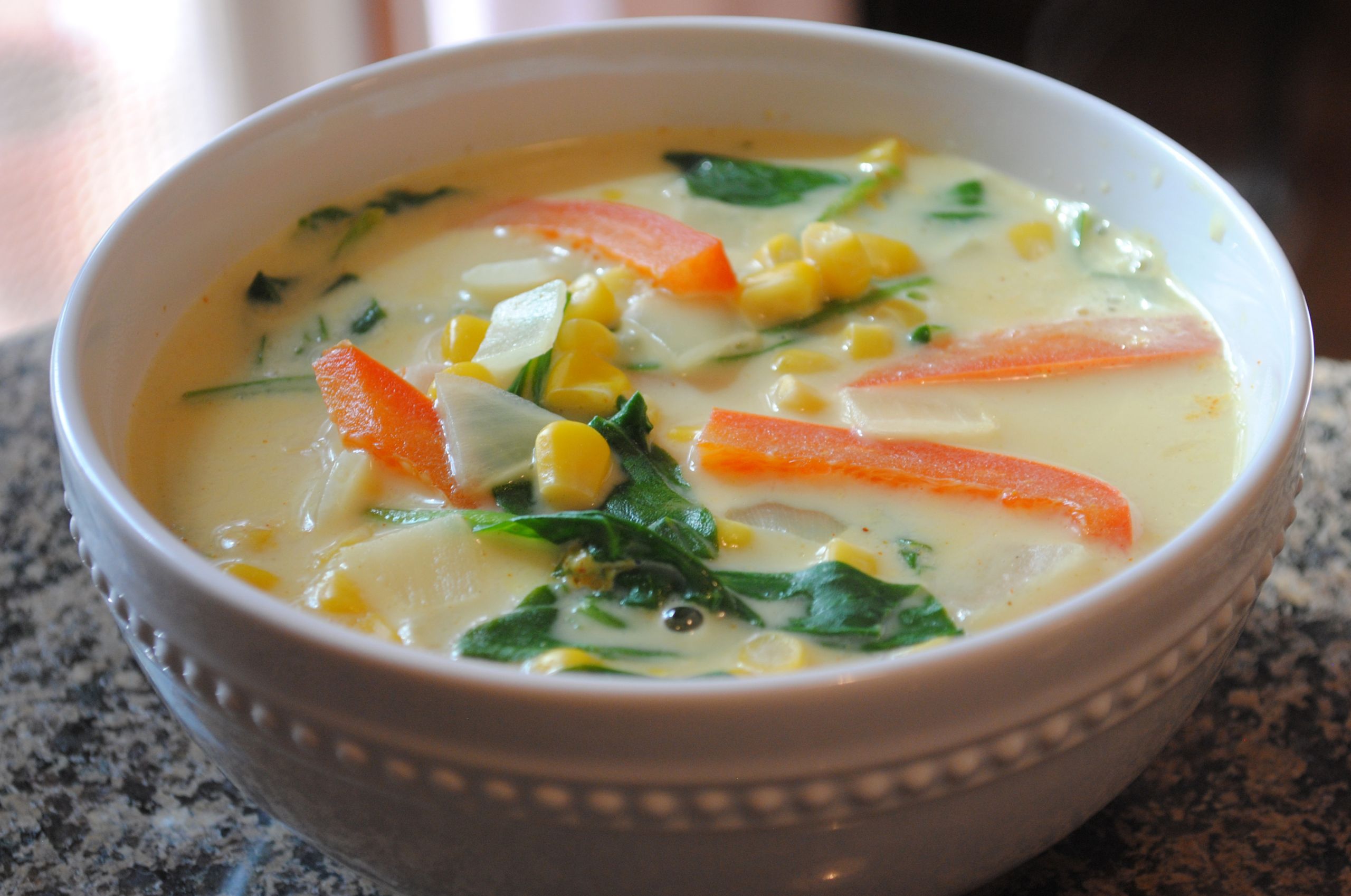 Thai Soup Recipes
 Thai Curry Corn Soup