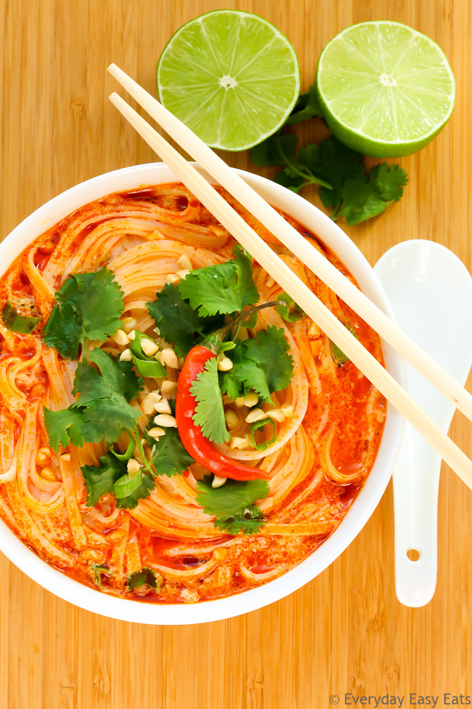 Thai Soup Recipes
 Thai Spicy Noodle Soup
