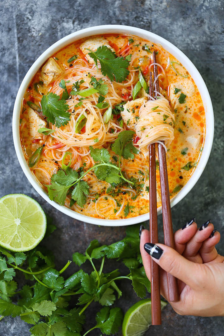 Thai Soup Recipes
 Thai Red Curry Noodle Soup Damn Delicious
