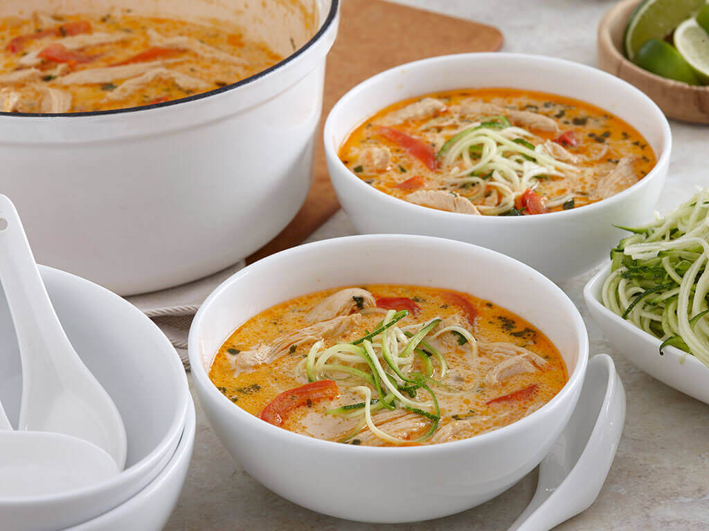 Thai Soup Recipes
 Easy Thai Coconut Chicken Soup