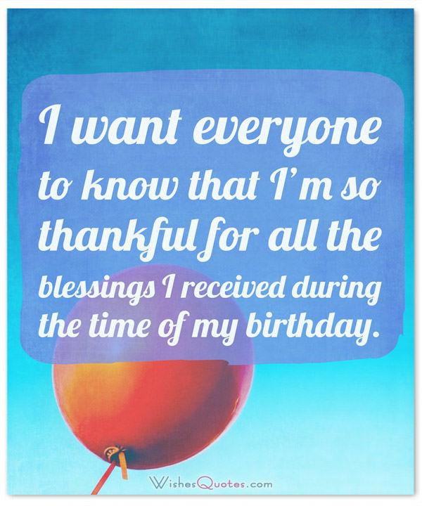 Thank You Birthday Quotes
 Birthday Thank You Messages The plete Guide By