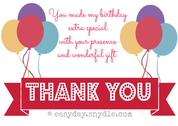 Thank You For Birthday Gift
 birthday Archives Page 2 of 4 Easyday