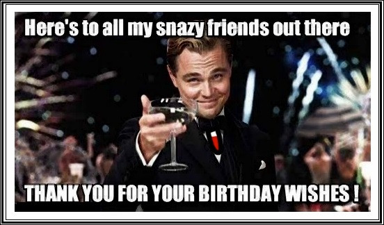 Thank You For Birthday Wishes Funny
 Funny Birthday Thank You Meme Quotes