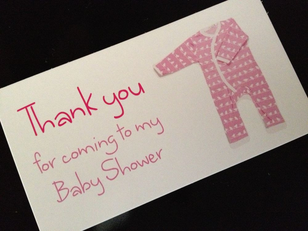 Thank You Gifts For Baby Shower Guests
 Favour Party Bag Luggage Tags Gift Guest Cards Thank you