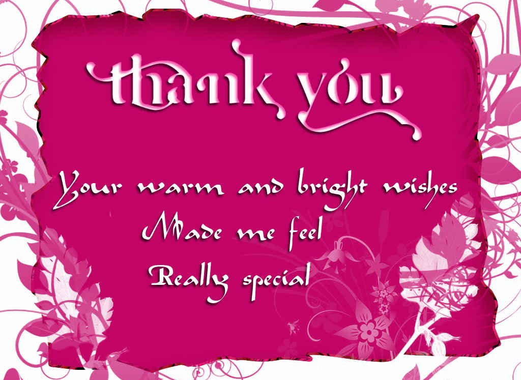 Thanks Birthday Wishes
 Happy Birthday Thank You Quotes QuotesGram
