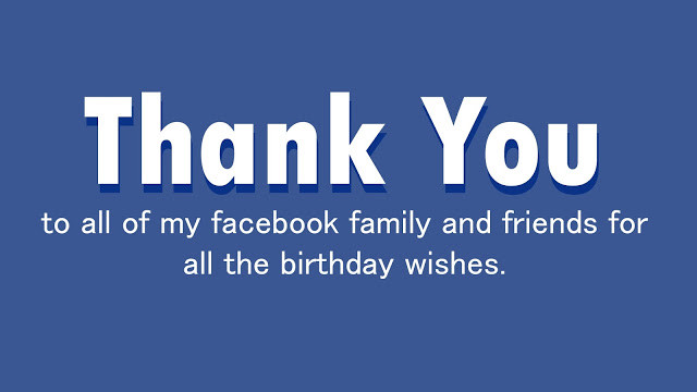Thanks For The Birthday Wishes Facebook
 How do I respond to birthday wishes from friends on