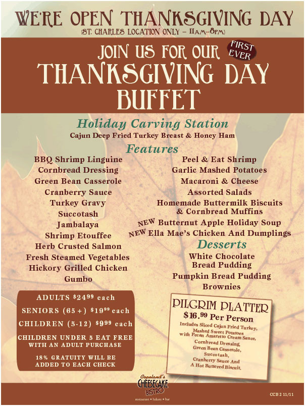 Thanksgiving Dinner 2020 Restaurants
 Need A Restaurant for Thanksgiving Check Out These Menus