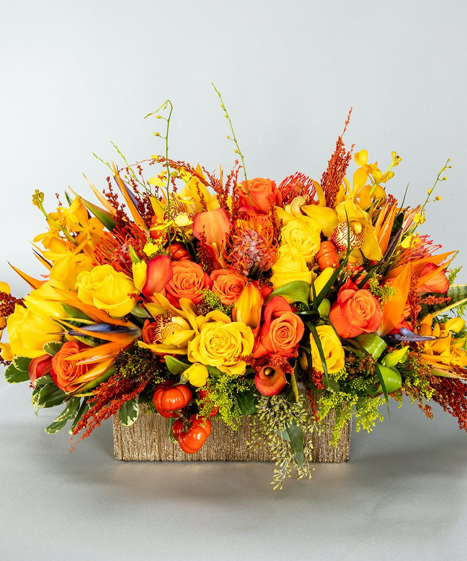 Thanksgiving Flower Delivery
 Spectacular Thanksgiving Harvest Centerpiece Los Angeles