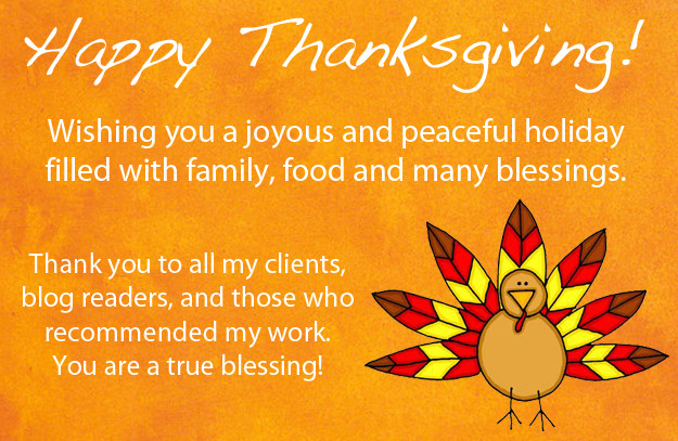Thanksgiving Quotes For Clients
 Wishing You a Happy Thanksgiving