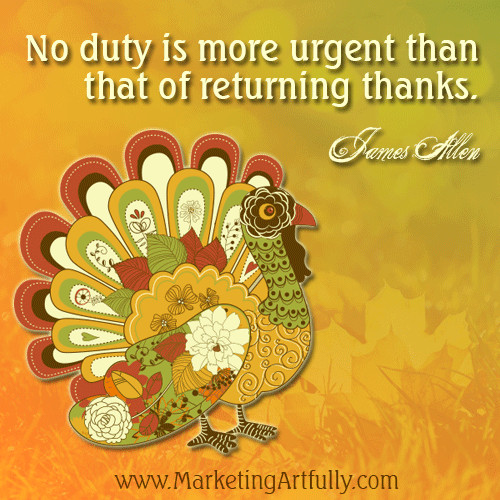 Thanksgiving Quotes For Clients
 Giving Thanks Quotes For Small Business