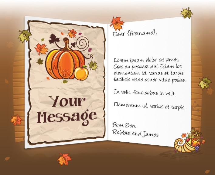 Thanksgiving Quotes For Clients
 Business Thanksgiving Cards