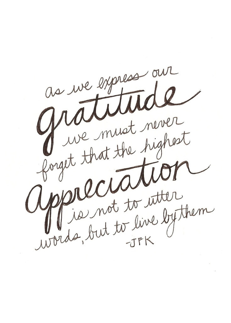 Thanksgiving Quotes For Clients
 Quotes About Thanks And Appreciation QuotesGram