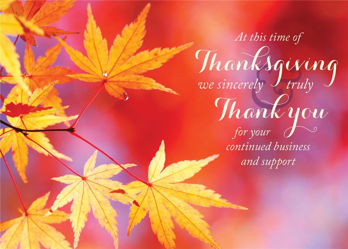 Thanksgiving Quotes For Clients
 Thanksgiving Cards