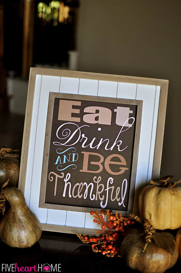 Thanksgiving Quotes Thankful
 Thanksgiving Quote Free Printable