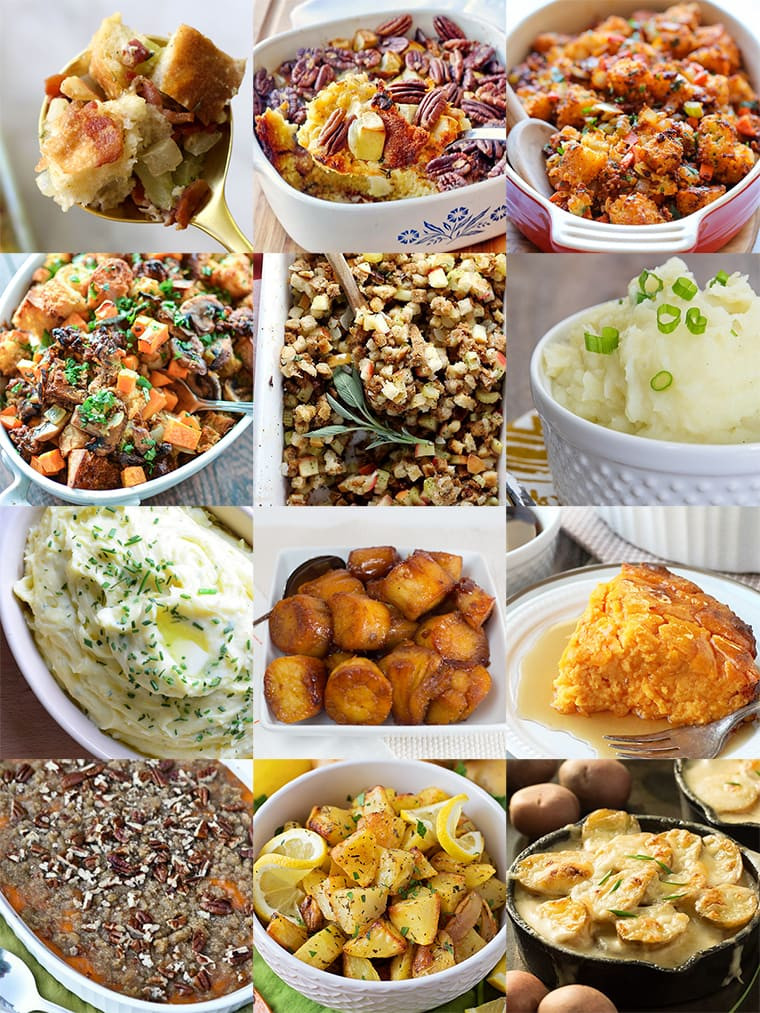 Thanksgiving Side Dishes List
 Thanksgiving Side Dishes