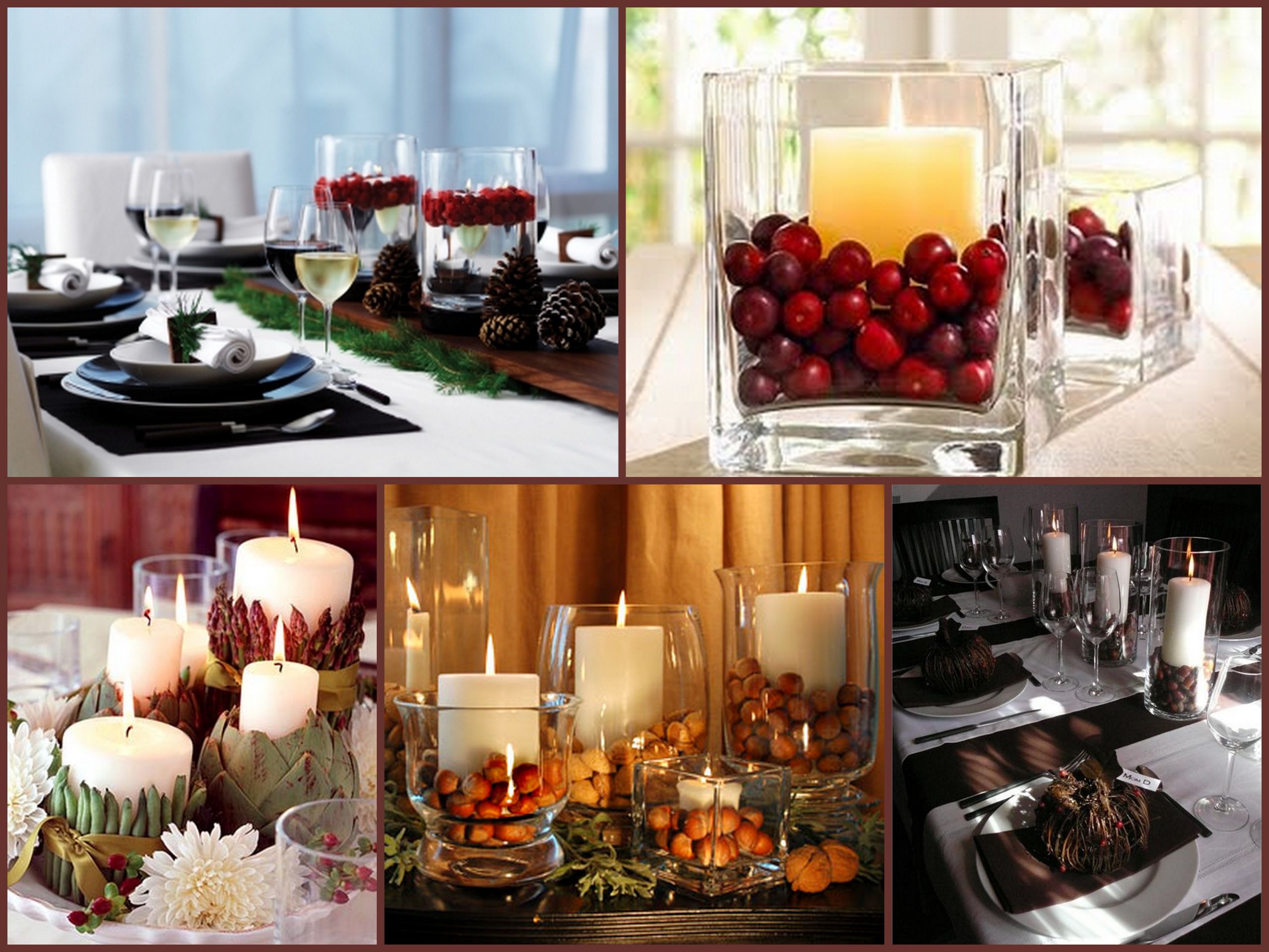 Thanksgiving Table Centerpieces
 Last Minute Holiday Centerpiece – A S D INTERIORS BLOG