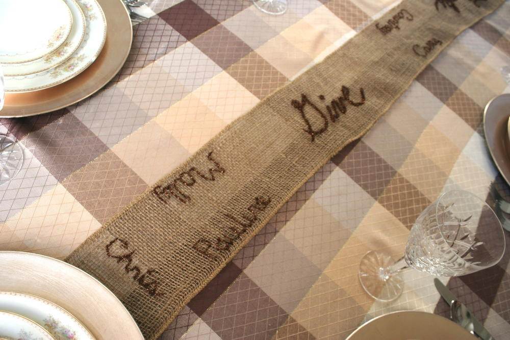 Thanksgiving Table Runners
 Thanksgiving Table Runner