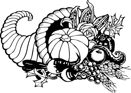 Thanksgiving Turkey Clipart Black And White
 The Conscientious Reader Happy Thanksgiving