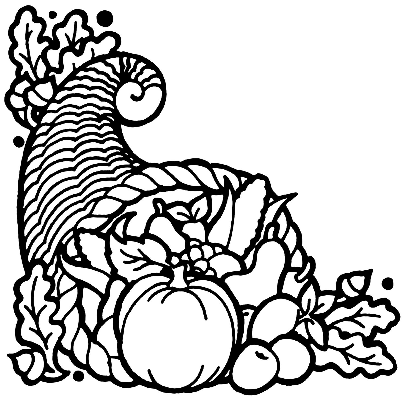Thanksgiving Turkey Clipart Black And White
 Turkey Eve Meal on Metcalf The Thanksgiving Cornucopia